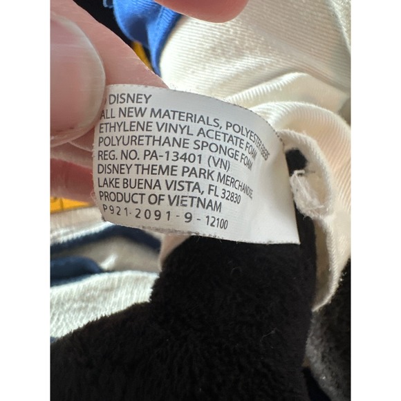 Disney Cruise Line Captain Mickey Mouse Plush Toy Stuffed Animal - Picture 5 of 5